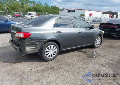 2012 Toyota Corolla Le из США, поврежденный, VIN 2T1BU4EE9CC876309